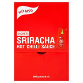 Flying Goose Brand Sriracha Hot Chilli Sauce 200 x 8ml  Adomoo